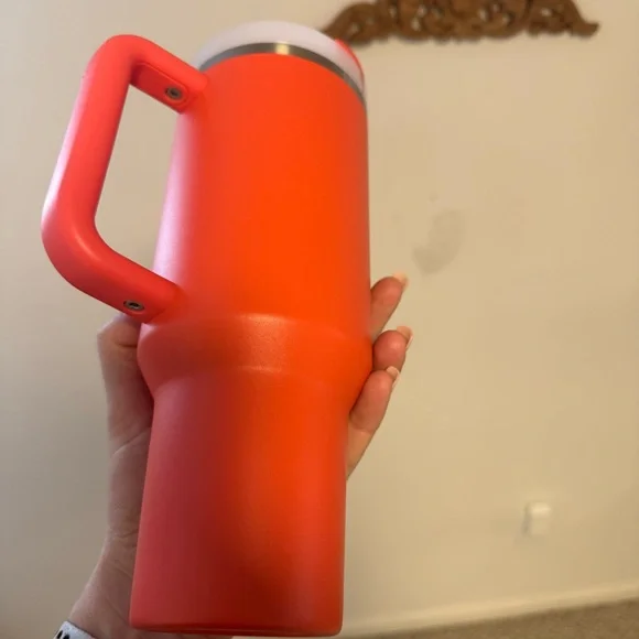 Stanley Vibrant Orange Travel Tumbler, 40oz - Picture 3 of 7